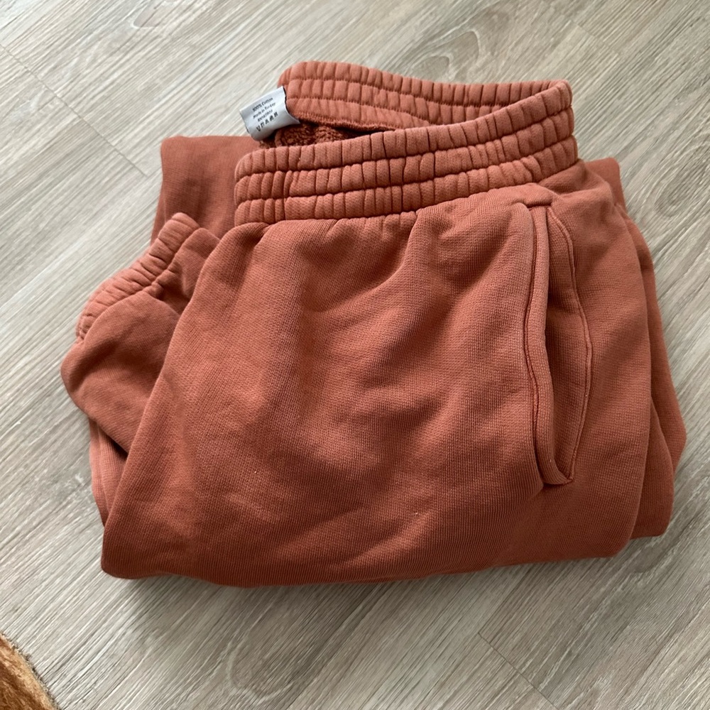 Outdoor Voices Rust Track Pants